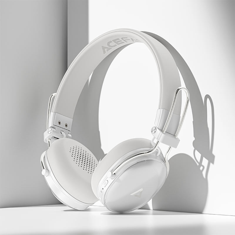 AceFast | 17958 | H7 | Active Noise Reduction Wireless Headset | pearl White AceFast | 17958 | H7 | Active Noise Reduction Wireless Headset | pearl White
